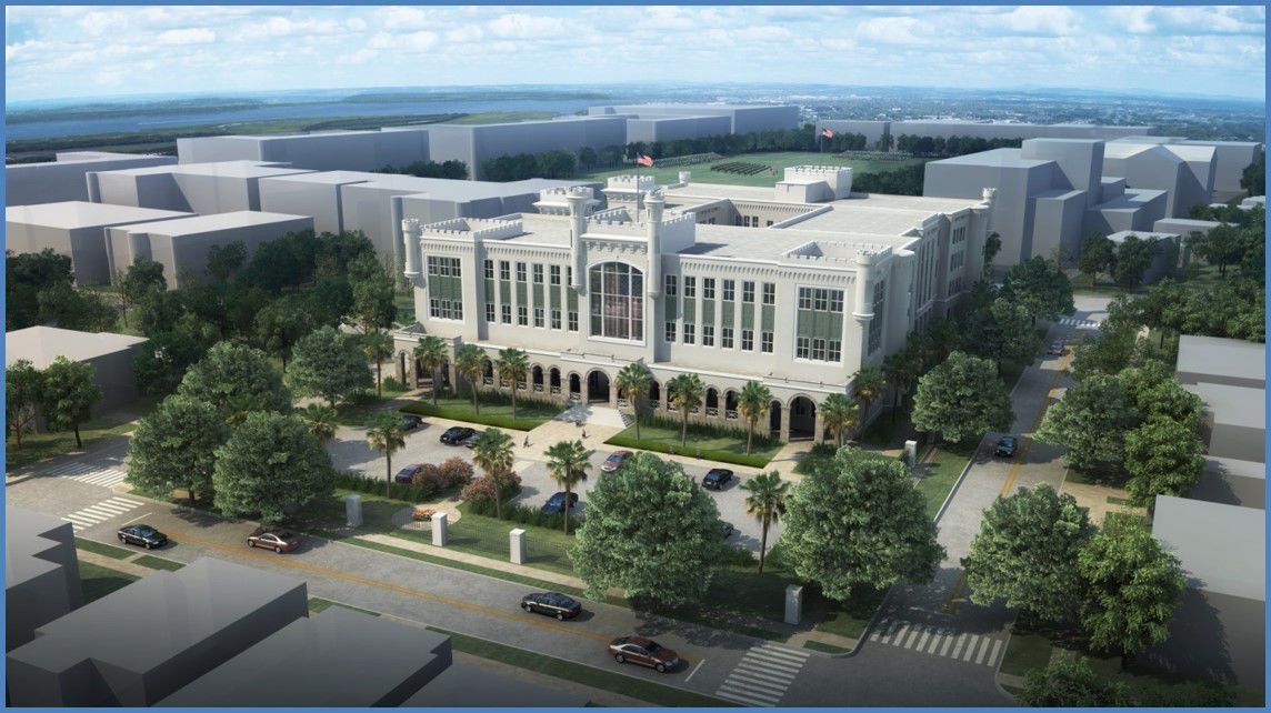 New Capers Hall rendering